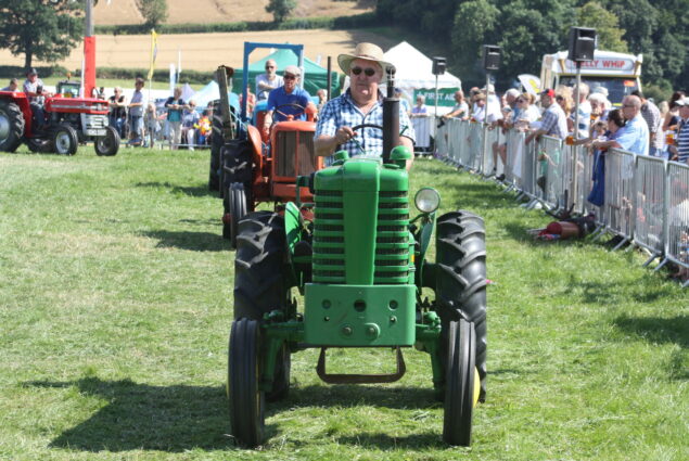 Vintage tractor parade Vintage tractor parade